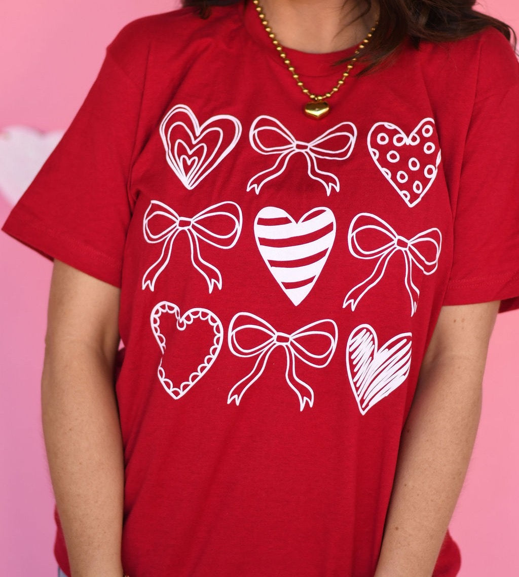 Bows & Hearts Tee