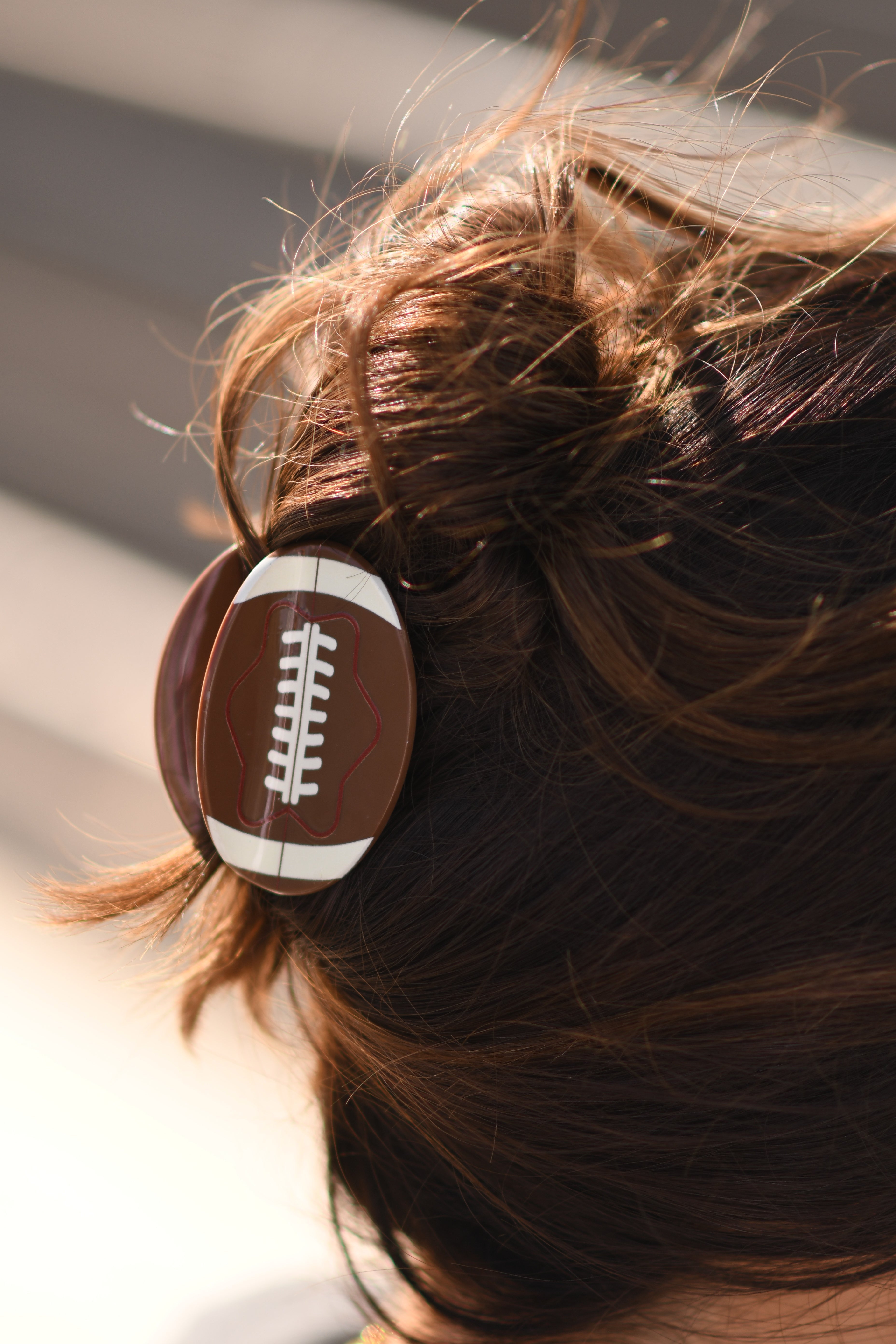 *RTS* Football Hair Clips RESTOCK