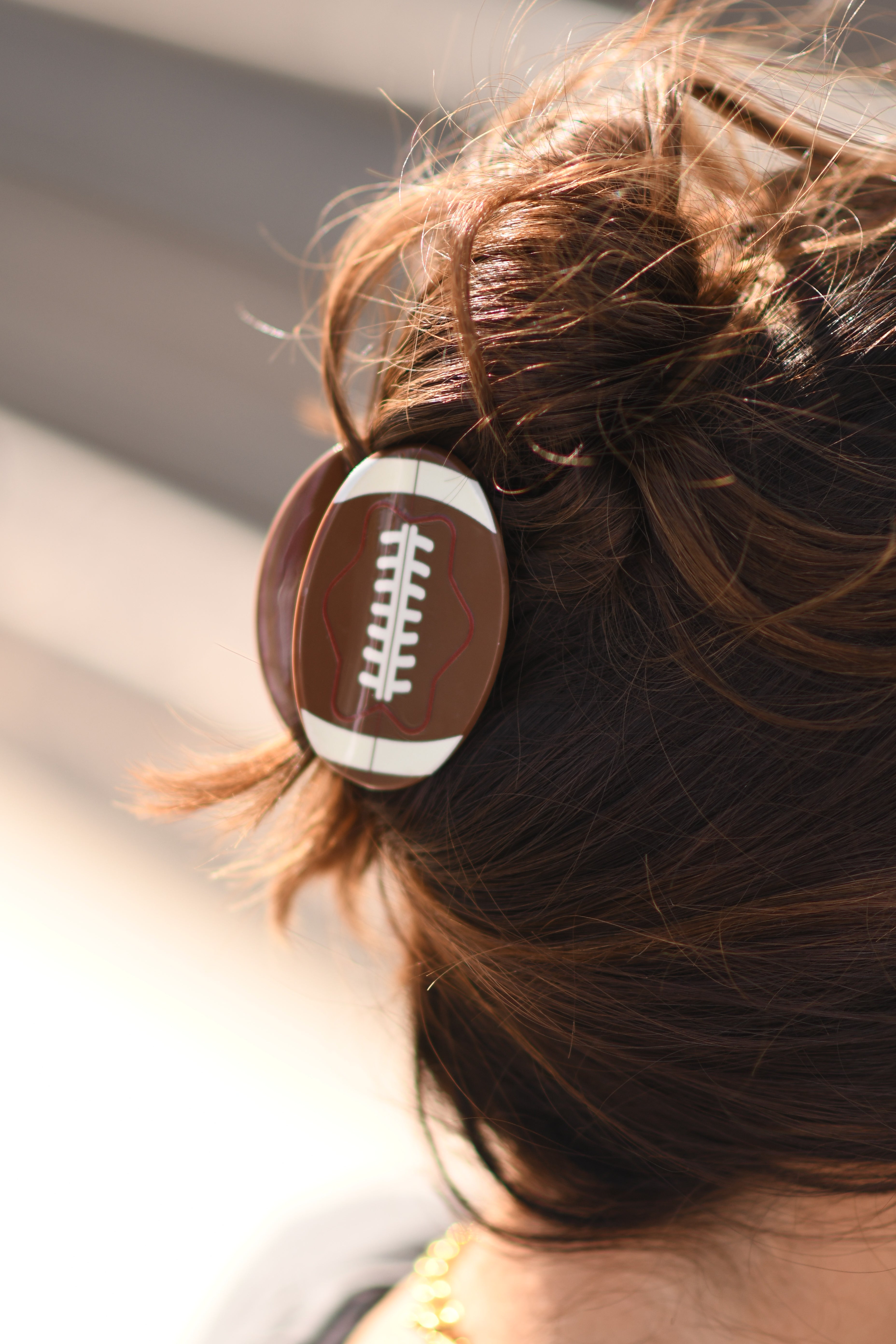 *RTS* Football Hair Clips RESTOCK