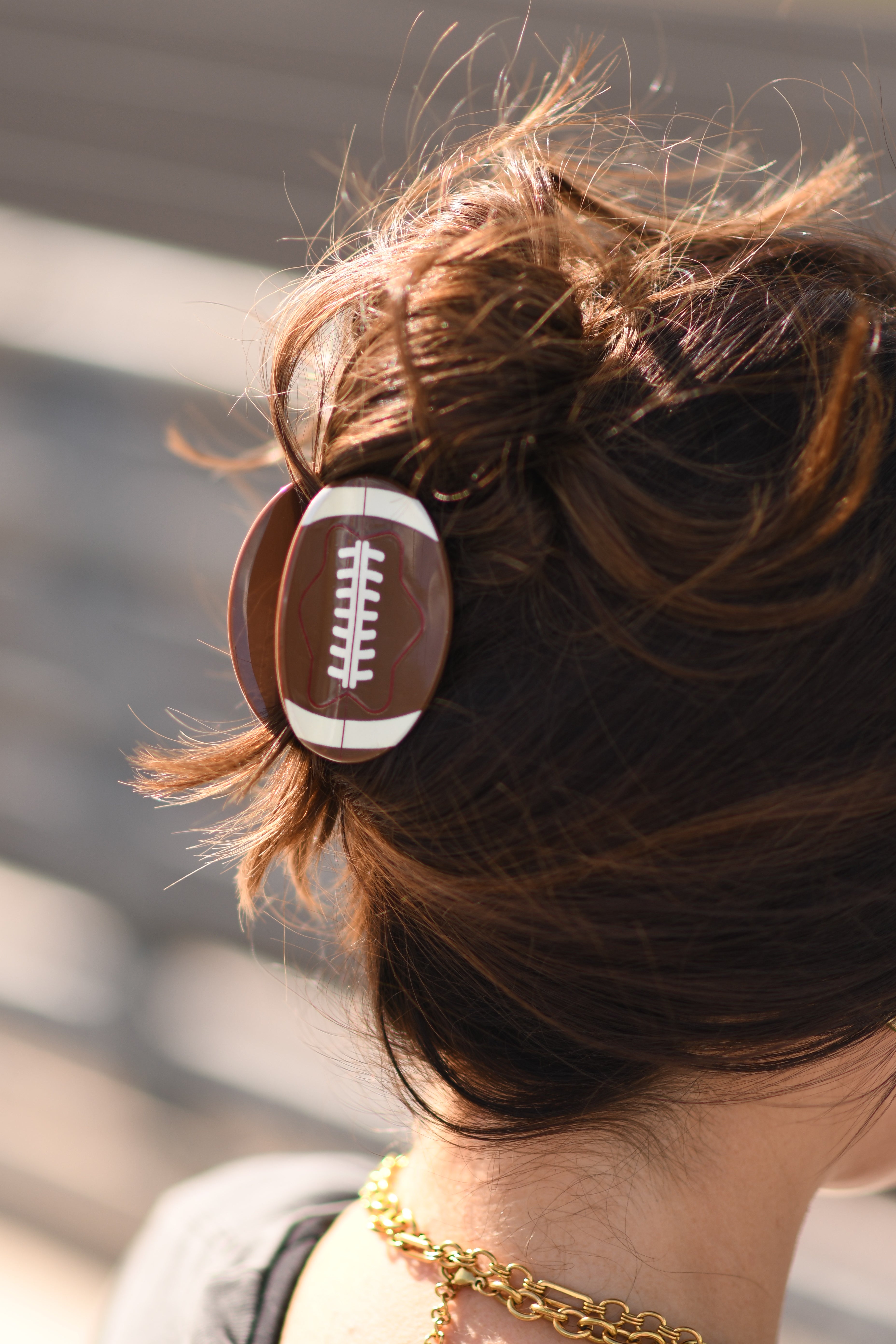 *RTS* Football Hair Clips RESTOCK